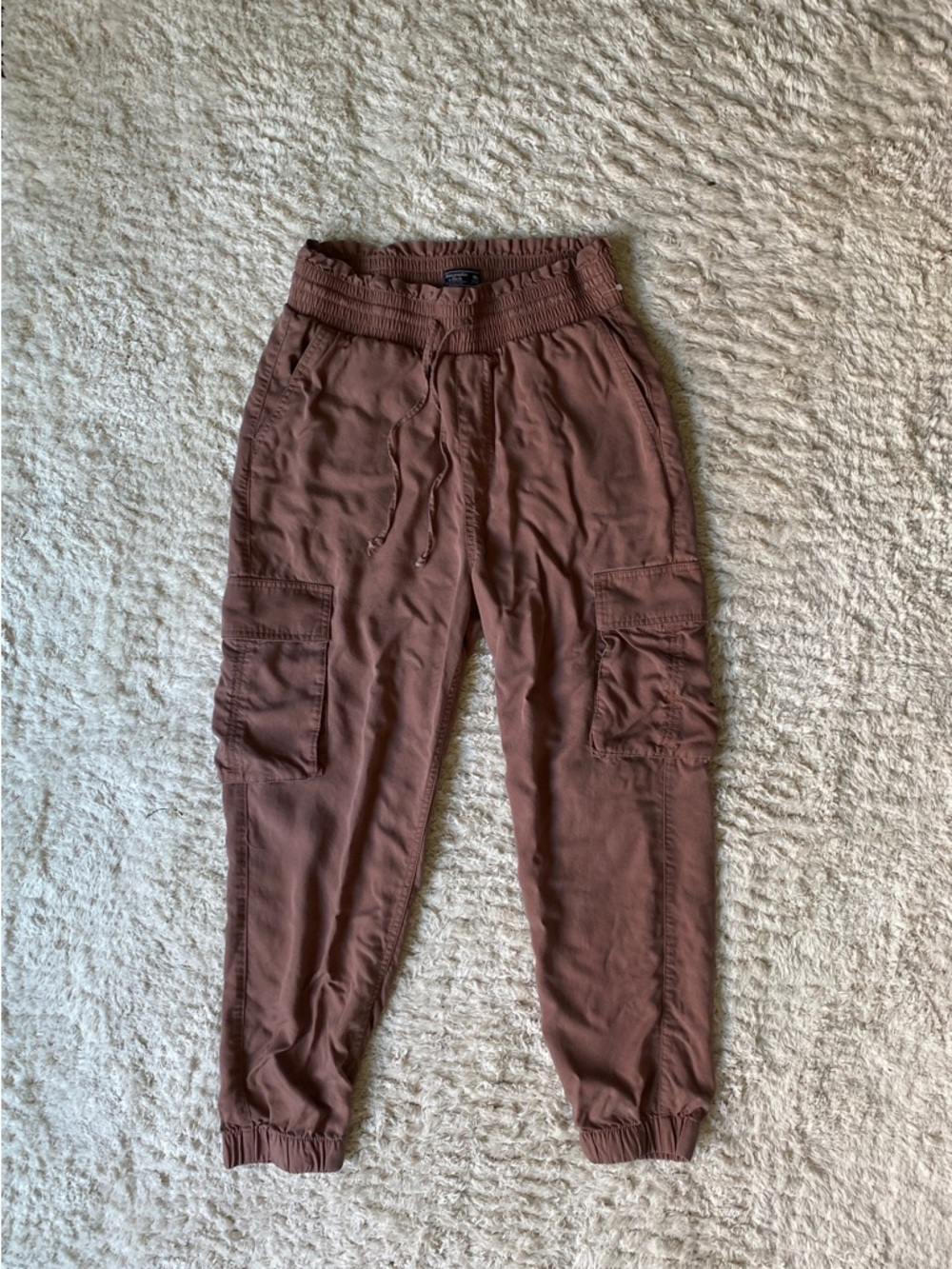 Abercrombie & Fitch Dusty pink Cargo Jogger Pants